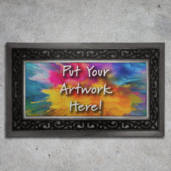 18"x30" Rubber Floor Mat With Insert