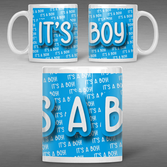 Gender Reveal 11oz Mug - It's A Boy!