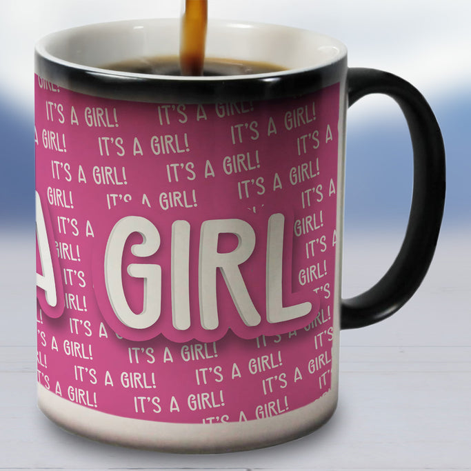Gender Reveal - Magic 11oz Mug - It's a Girl!