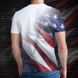 America 250 Fade Flag Shirt