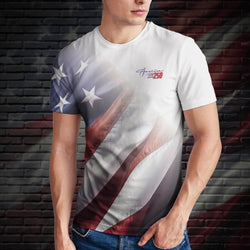 America 250 Fade Flag Shirt