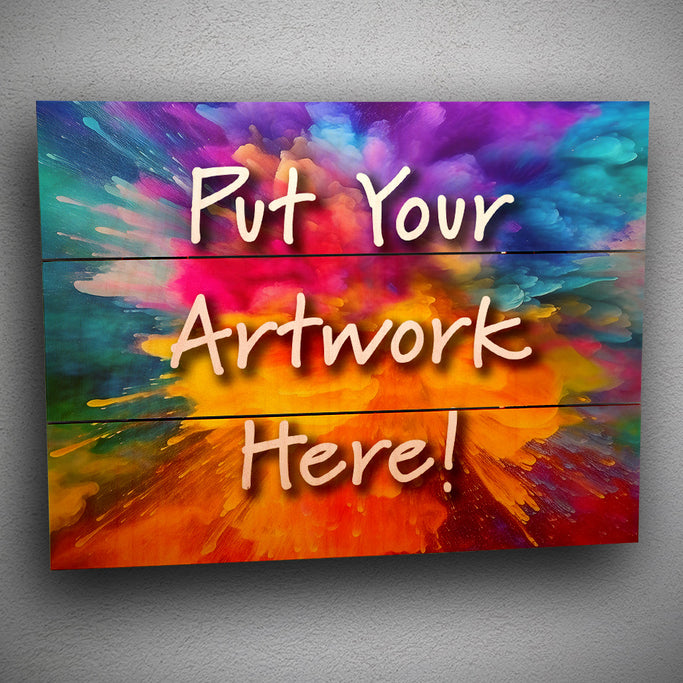 Wood Plank - 12"x15"